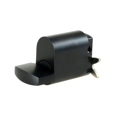 Rolltrak Commercial Security Oval Turnsnib Lock Matte Black