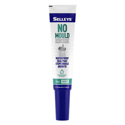 Selleys 100ml White No Mould Resistant Silicone Sealant - White(20)2 colours