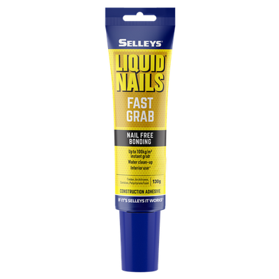 Selleys 130g Liquid Nails Fast Grab Strong Adhesive