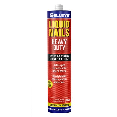 Selleys 350g Heavy Duty Liquid Nails