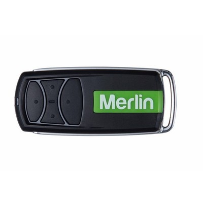 Merlin 4 Button Remote Control Key Ring - For Garage Door Opener Car Remote