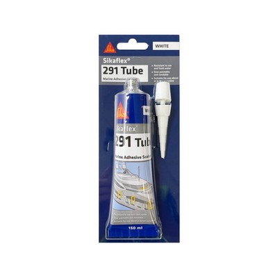 Sika 150ml White Sikaflex-291 Marine Adhesive Sealant - 150ml White(15)2 colours