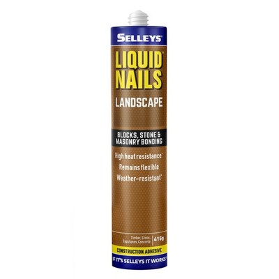 Selleys 415g Liquid Nails Landscape Stone Concrete Adhesive