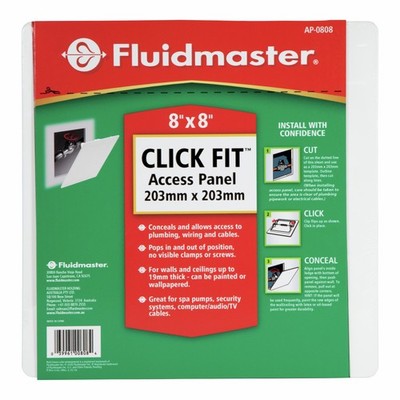 Fluidmaster 200 x 200mm White Access Panel Car Service