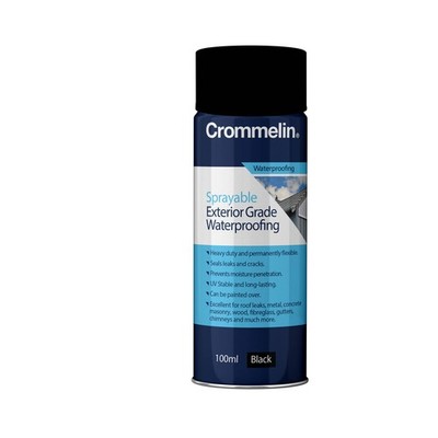 Crommelin 100ml Black Sprayable Exterior Grade Waterproofing(0)More options avai