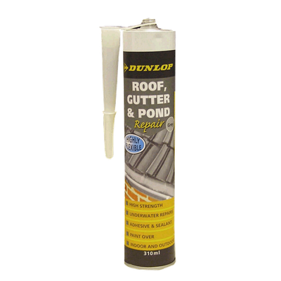 Dunlop 310ml Grey Roof Repair Waterproofing Adhesive