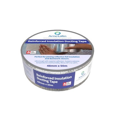 Ametalin 48mm x 50m Reinforced Insulation Ducting Tape