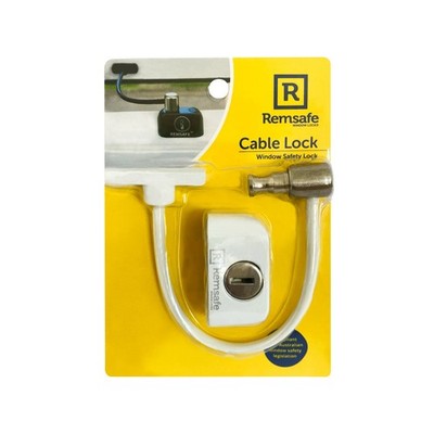 Remsafe White Window Restrictor Cable Lock Car Wiring Adapter