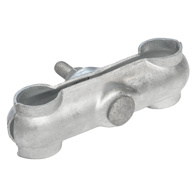 RapidMesh Galvanised Steel Temporary Fence Clamp 2 pcs