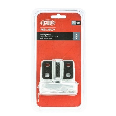Lockwood 70mm Surface Mounted Locking Plates