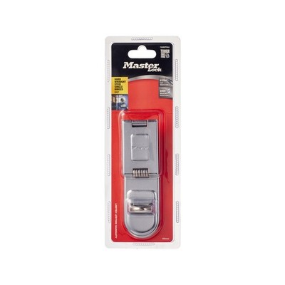 Master Lock 160mm Single Hinged Hasp and Staple