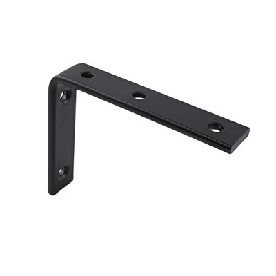 Carinya 125 x 100mm Black Heavy Duty Angle Bracket 2 pcs