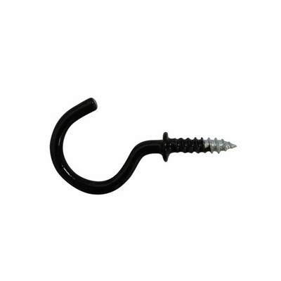 Everhang 14mm Black Cup Hook 4 pcs