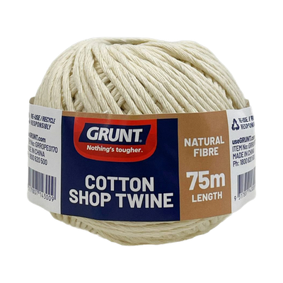 GRUNT 75m Cotton Shop Twine 2 pcs