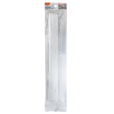 Taskmaster 300mm White Plastic Drawer Runner - 1 Pair 4 pcs