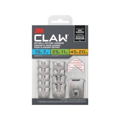 3M™ Assorted Claw Picture Hangers - 10 pieces