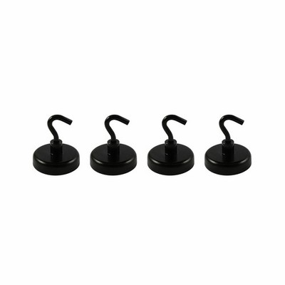 Everhang 35mm Black Magnetic Hook - 4 pieces Hardware