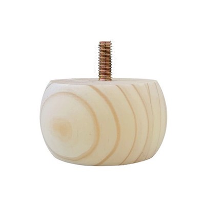 Adoored 48mm Pine Ball Furniture Leg Door Hardware