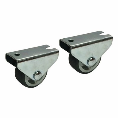 Move It 30mm 20kg Grey TPR On Polypropylene Fixed Plate Castor - 2 pieces DIY