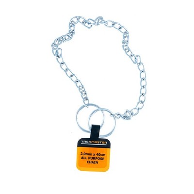 Taskmaster 2mm x 40cm All Purpose Chain 2 pcs Hardware