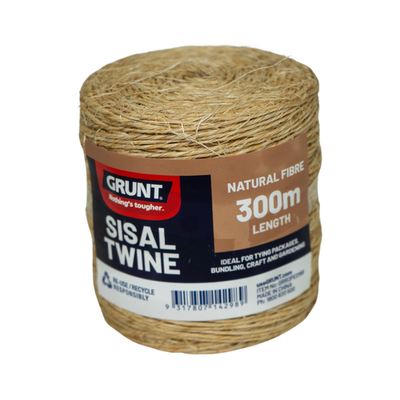 Grunt 300m Natural Sisal Twine Hardware