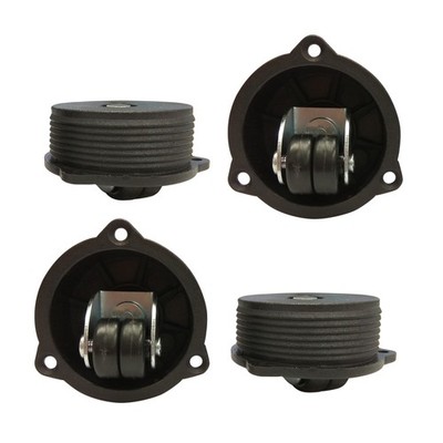 Move It Hidden Castor - 4 pieces Hardware