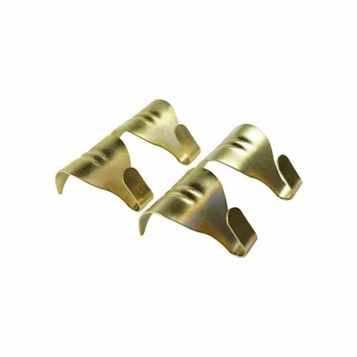 Everhang 10kg Brass Plated Picture Hanging Moulding Hook 2 pcs Hardware