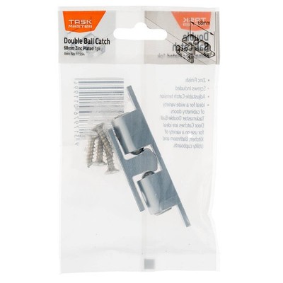 Taskmaster 68mm Zinc Double Ball Catch Hardware
