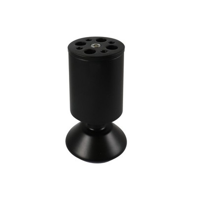 Leg Furniture Metal Adoored 50x100mm Cabinet Blk 4pk 40084 Door Hardware