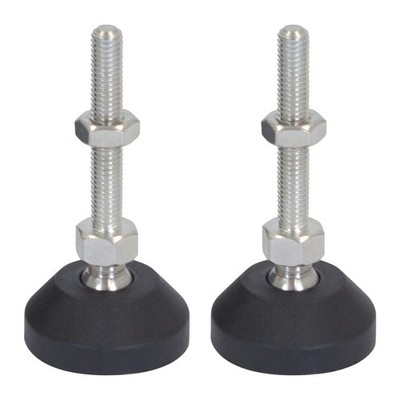 Richmond 40mm x M8 Ball Jointed Levelling Foot - 2 pieces Hardware