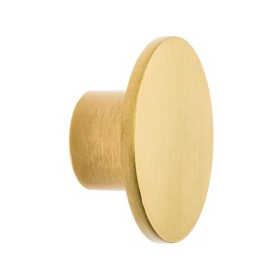 Lane 50mm Brushed Brass Round Cabinet Knob Door Hardware