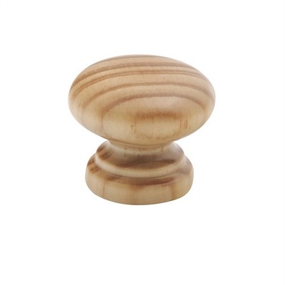 Prestige 35mm P20 Polished Pine Mushroom Knob 2 pcs Door Hardware