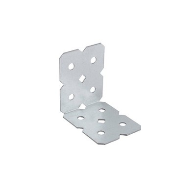 Carinya 50 x 50 x 40 x 1mm Galvanised Angle Make-A-Bracket - 8 pieces Hardware