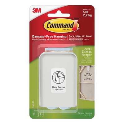 Command Jumbo Canvas Hanger Hardware