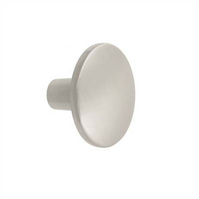 Prestige 30mm Brushed Nickel Round Knob - 30mm Door