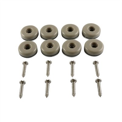 Surface Gard 25mm Slide Glides With Screws - 8 pieces Hardware