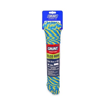 GRUNT 6mm x 40m Telco Rope Hardware