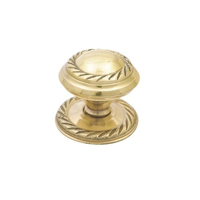 Prestige 38mm Brass Georgian Knob Door Hardware