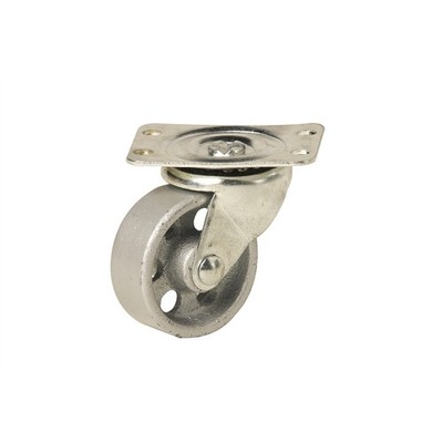 Easyroll 50mm Cast Iron Swivel Plate Castor Hardware