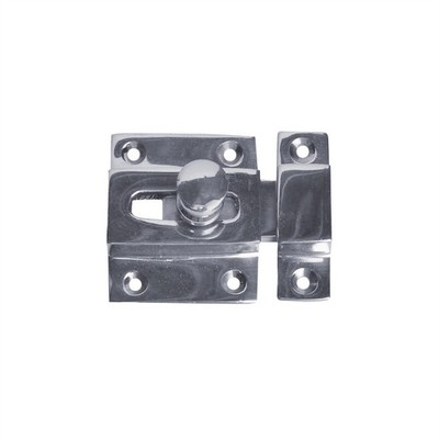 Delf 50 x 45mm Polished Chrome Cabinet Baby Latch Door Hardware