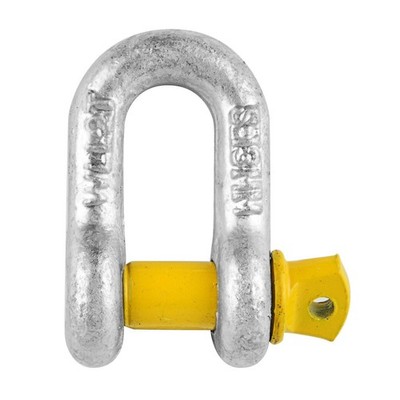Pinnacle 5mm Galvanised D Shackle 4 pcs Hardware