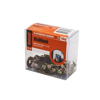 Ramset Heavy Duty Utility Wall Hooks - 20 pieces Hardware