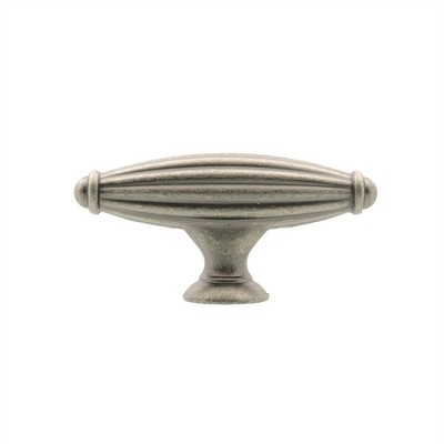 Prestige 66mm Pewter Ellipse Knob Door Hardware