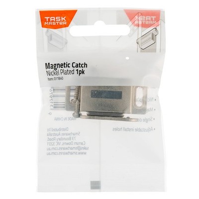 Taskmaster 48mm Zinc Plated Magnetic Door Catch 2 pcs Door Hardware