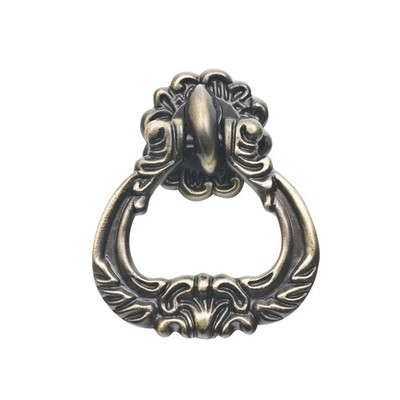 Prestige Large Antique Brass Jewel Pull Knob Door Hardware