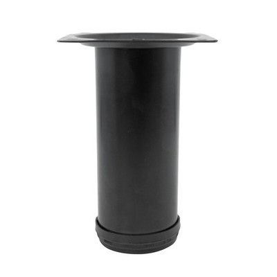 Adoored 60 x 150mm Black Round Table Leg Door Hardware