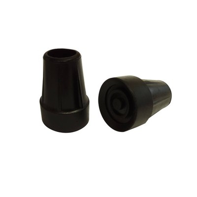 Surface Gard Black Rubber Crutch Tip - 2 pieces Hardware