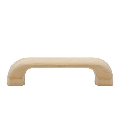Prestige 96mm Natural Pine Flat Wooden Handle Hardware