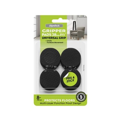 Slipstick 38mm 1½" Round Gripper Floor Protection Pads - 8 pieces Brake Parts