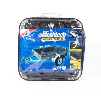 Lion 1.8 x 1.2m Heavy Duty Meshtech Cargo Net To Suit 6' x 4' Trailer Hardware